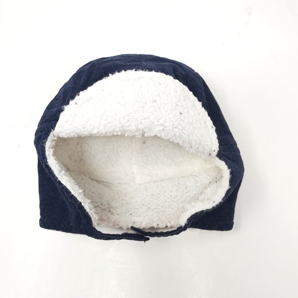 ⭐️5/$20 Baby Gap Blue Fleece Lined Cap Size Infant - 6 Months
